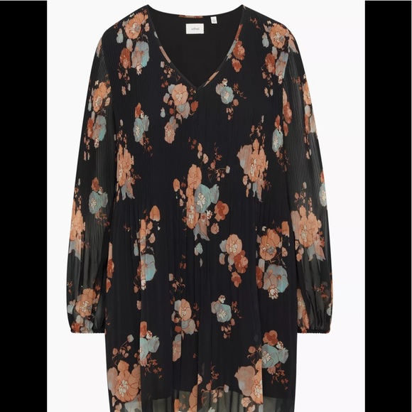 Wilfred Daydreamer V-Neck Dress  Black/ Maplewood - Picture 5 of 10